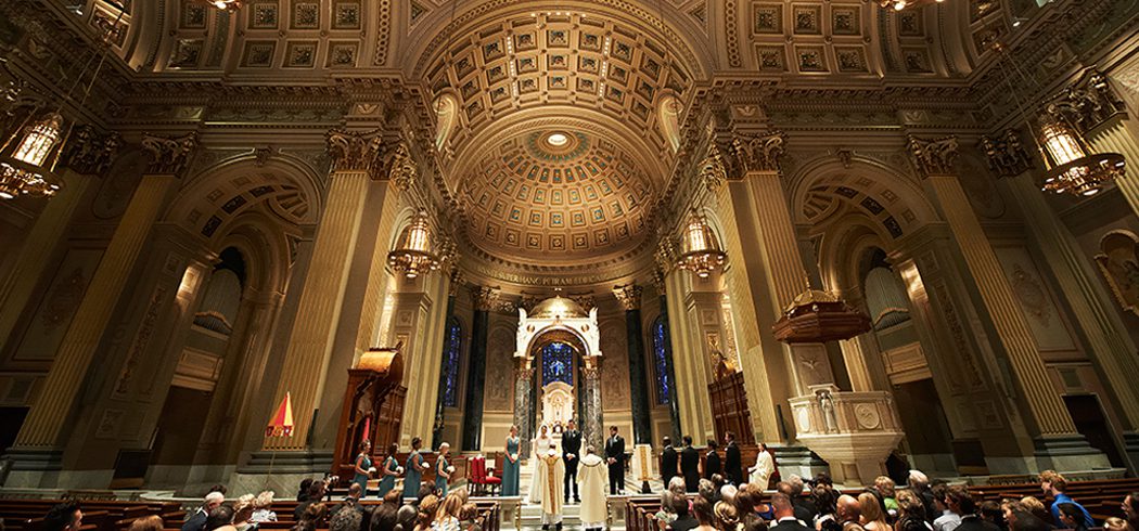 Wedding ceremony in Church in Philadelphia, PA - Event Planning